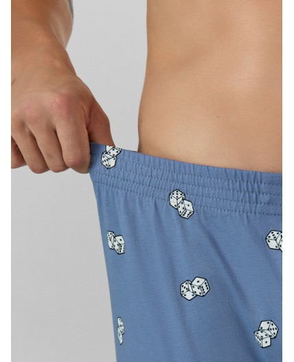 Трусы игральные кости на джинсе