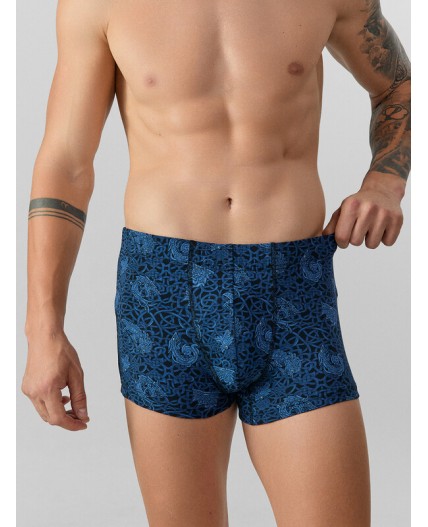 Трусы узор на черном1