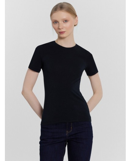 Футболка черный +печать1