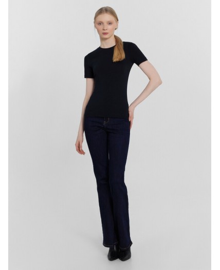 Футболка черный +печать1