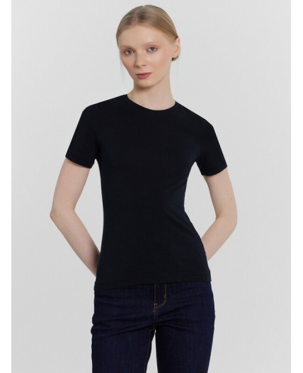 Футболка черный +печать1