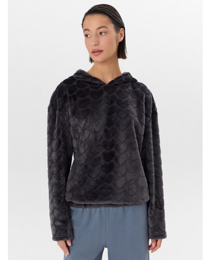 Худи серые сердечки