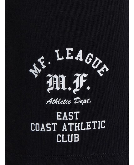 Шорты черный +печать