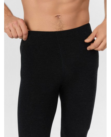 Брюки т.серый меланж