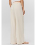 Брюки молочный