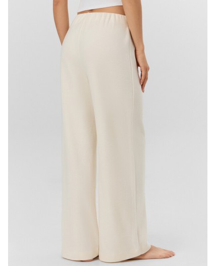 Брюки молочный