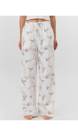 Брюки птицы на льду