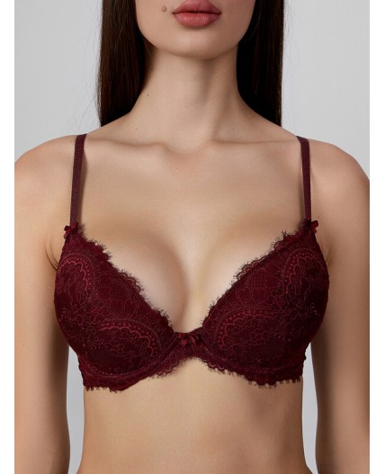 Бюстгальтер бургундское вино