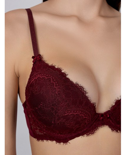 Бюстгальтер бургундское вино