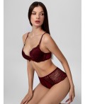 Бюстгальтер бургундское вино