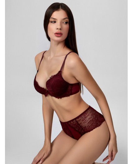 Бюстгальтер бургундское вино