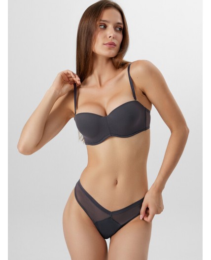Бюстгальтер антрацит1