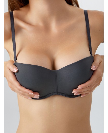 Бюстгальтер антрацит1