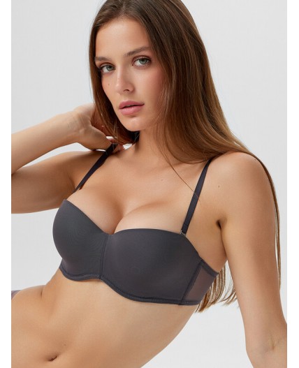 Бюстгальтер антрацит1