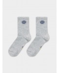 Носки св.серый меланж