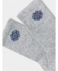 Носки св.серый меланж