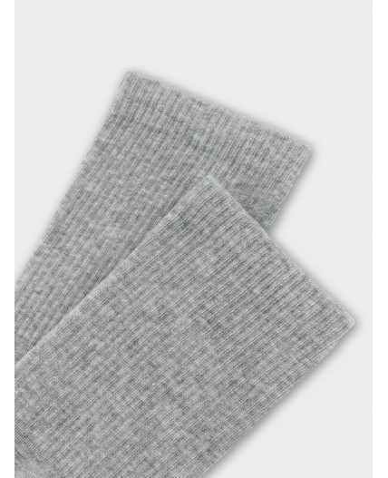 Носки св.серый меланж