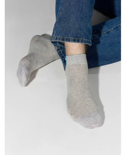 Носки серый меланж