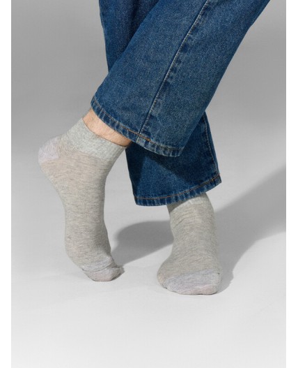 Носки серый меланж