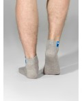Носки серый меланж