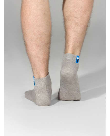 Носки серый меланж