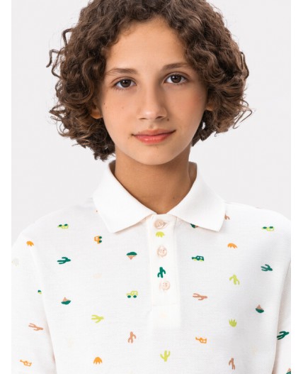 Поло рисунки на молочном