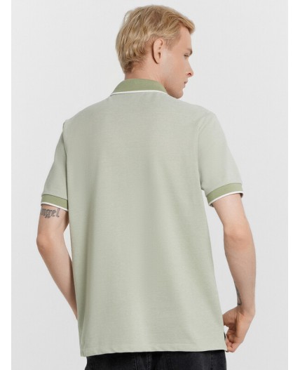 Футболка двухцветный зеленый чай