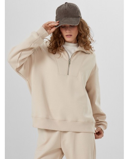 Толстовка экрю