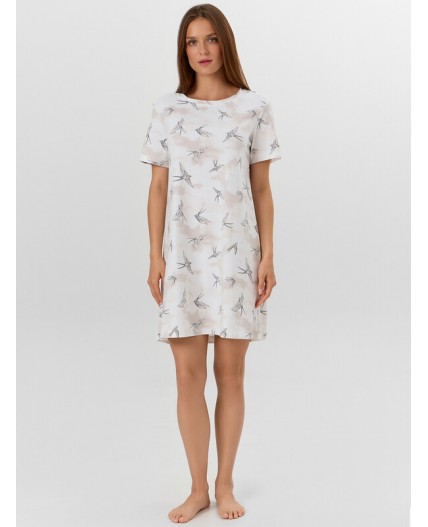 Сорочка птицы на льду