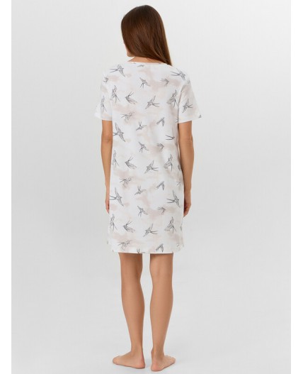 Сорочка птицы на льду