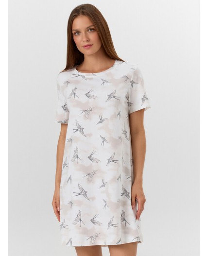 Сорочка птицы на льду