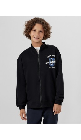 Толстовка черный +печать3