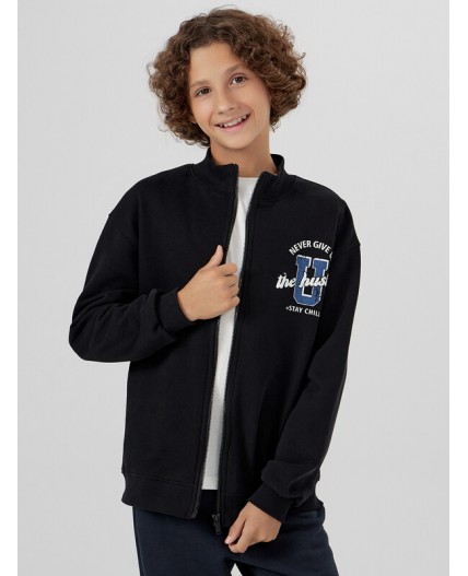 Толстовка черный +печать3