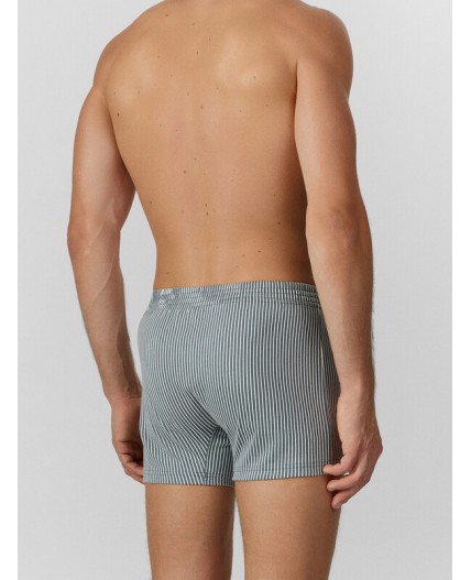 Трусы бело-серая полоска