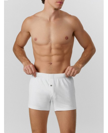 Трусы бело-серая полоска