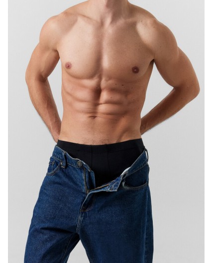 Трусы черный +печать2