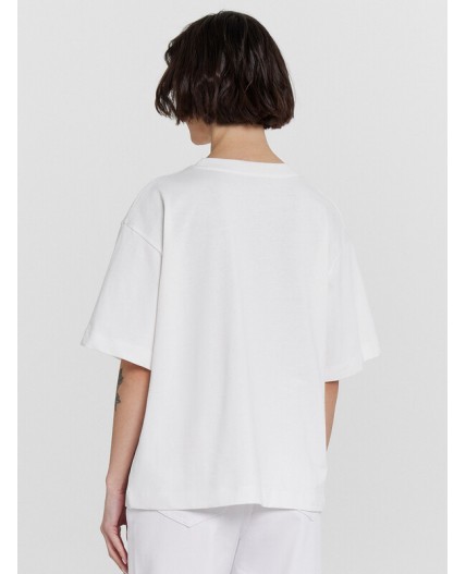 Футболка белый +печать5