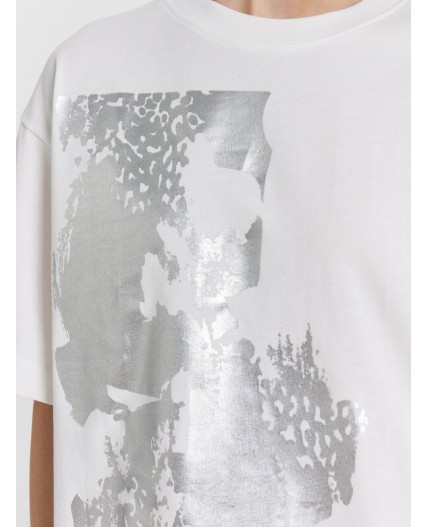 Футболка белый +печать5