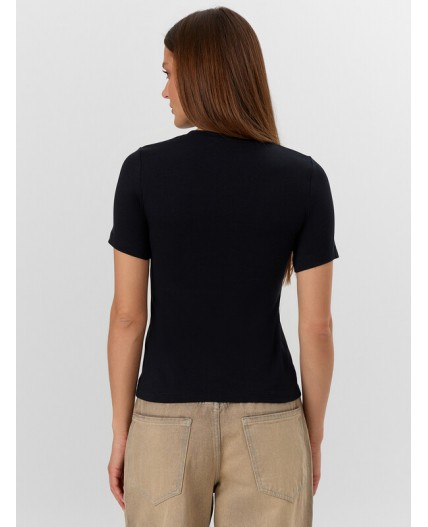 Футболка черный +печать