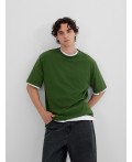 Футболка ACID WASH зеленый