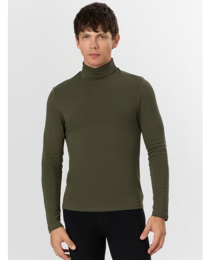 Лонгслив оливковый