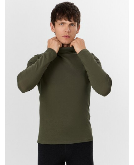 Лонгслив оливковый