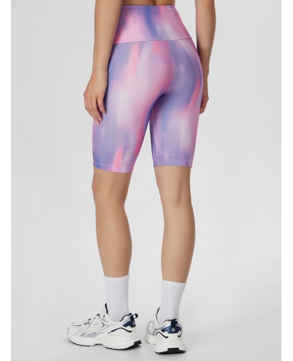 Шорты фиолетовый тай-дай