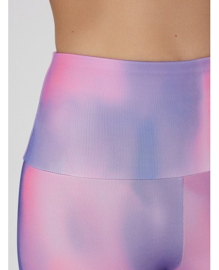 Шорты фиолетовый тай-дай