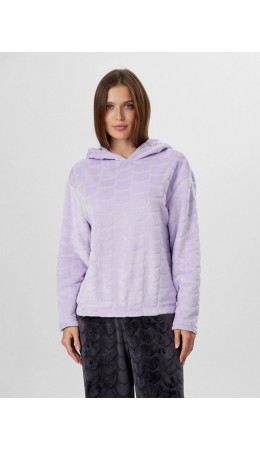 Худи лиловые котики