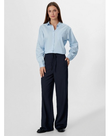 Брюки сине -белая полоска