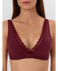 Бюстгальтер бургундское вино