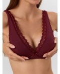 Бюстгальтер бургундское вино