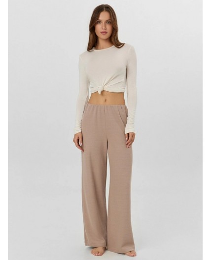Брюки кофе