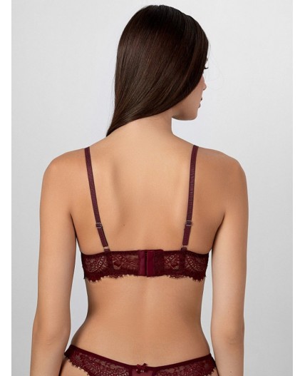Бюстгальтер бургундское вино